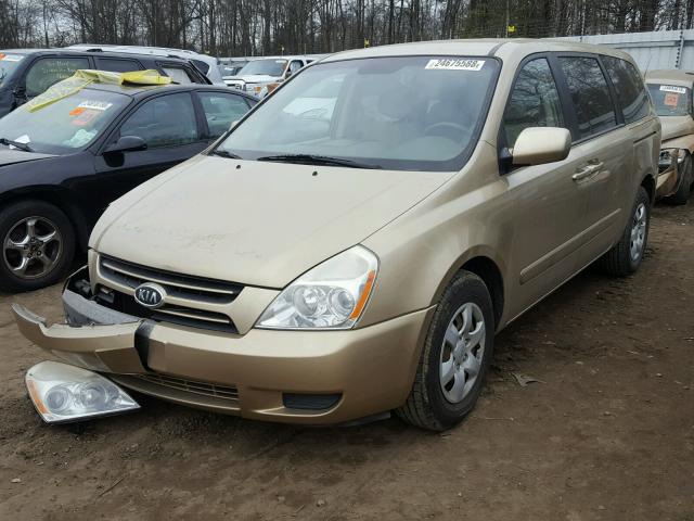 KNDMB233566049505 - 2006 KIA SEDONA EX GOLD photo 2