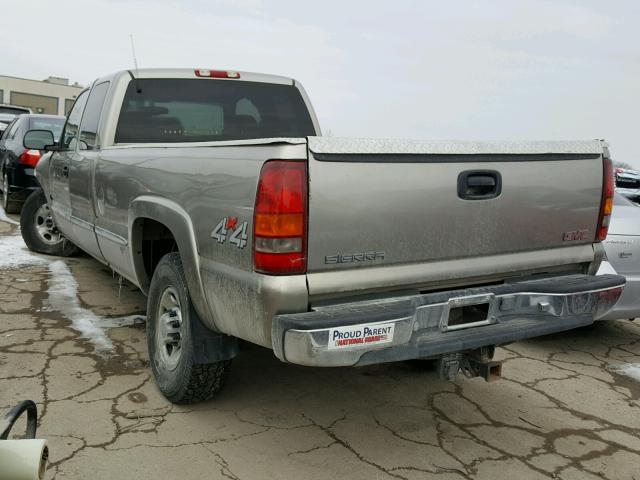 1GTHK29U91E330397 - 2001 GMC SIERRA K25 SILVER photo 3