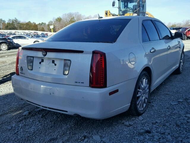 1G6DW67V780192844 - 2008 CADILLAC STS WHITE photo 4