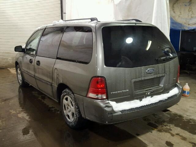 2FMZA51676BA55424 - 2006 FORD FREESTAR S GRAY photo 3