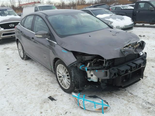 1FAHP3H29CL206772 - 2012 FORD FOCUS SEL GRAY photo 1