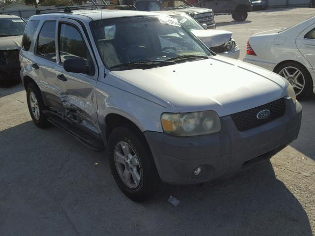 1FMYU93175DA18572 - 2005 FORD ESCAPE XLT SILVER photo 1