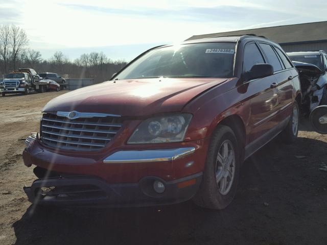 2C8GM68495R376477 - 2005 CHRYSLER PACIFICA T BURGUNDY photo 2