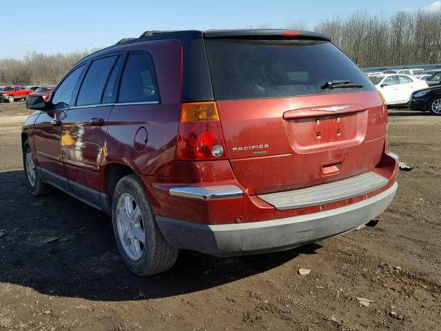 2C8GM68495R376477 - 2005 CHRYSLER PACIFICA T BURGUNDY photo 3