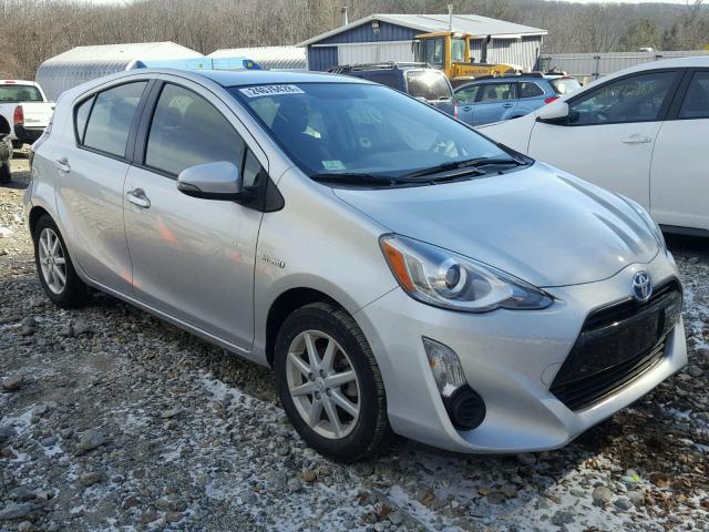 JTDKDTB3XF1104522 - 2015 TOYOTA PRIUS C SILVER photo 1