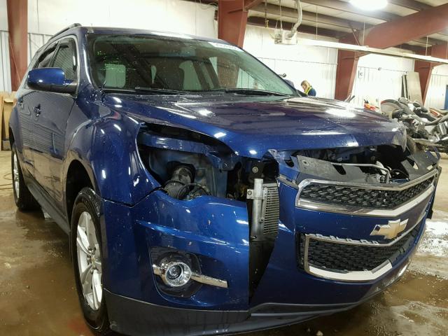 2CNALPEW5A6367577 - 2010 CHEVROLET EQUINOX LT BLUE photo 1