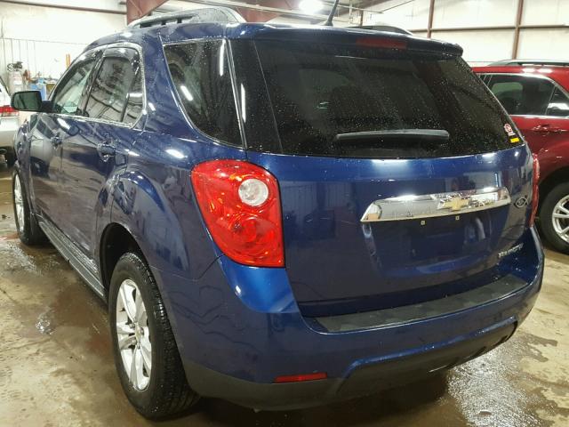 2CNALPEW5A6367577 - 2010 CHEVROLET EQUINOX LT BLUE photo 3