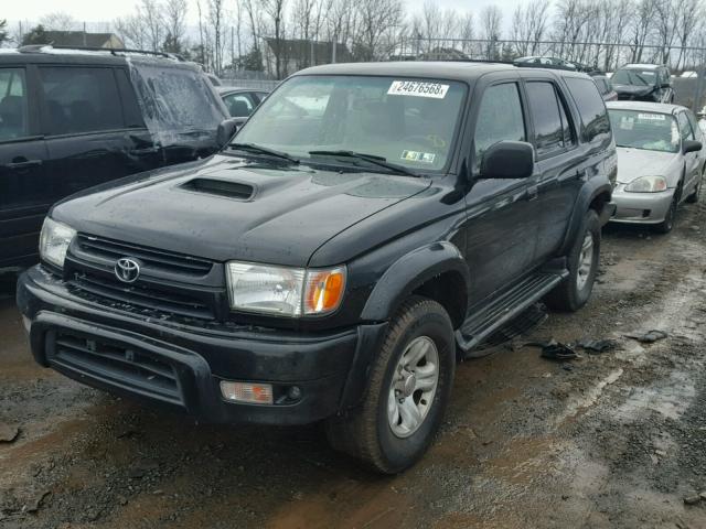 JT3HN86R910351097 - 2001 TOYOTA 4RUNNER SR BLACK photo 2