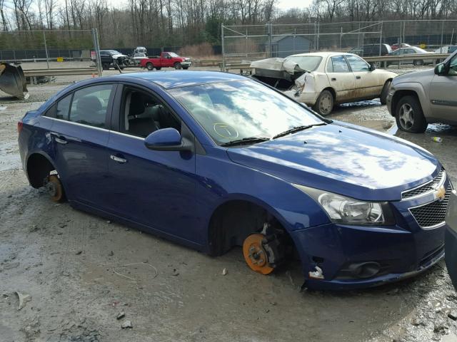 1G1PH5SC3C7203643 - 2012 CHEVROLET CRUZE LTZ BLUE photo 1