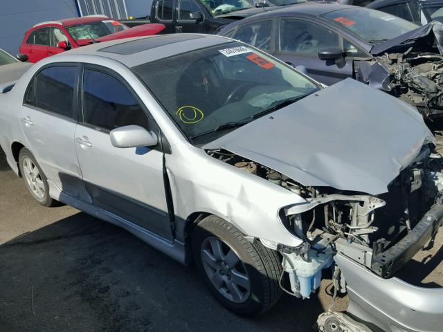 1NXBR32EX5Z369128 - 2005 TOYOTA COROLLA CE SILVER photo 9