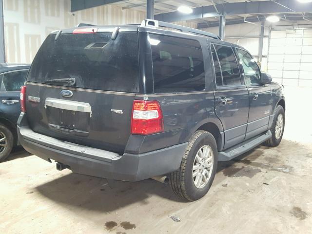 1FMFU16537LA33831 - 2007 FORD EXPEDITION GRAY photo 4