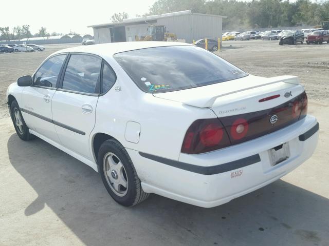 2G1WH55KXY9372997 - 2000 CHEVROLET IMPALA LS WHITE photo 3