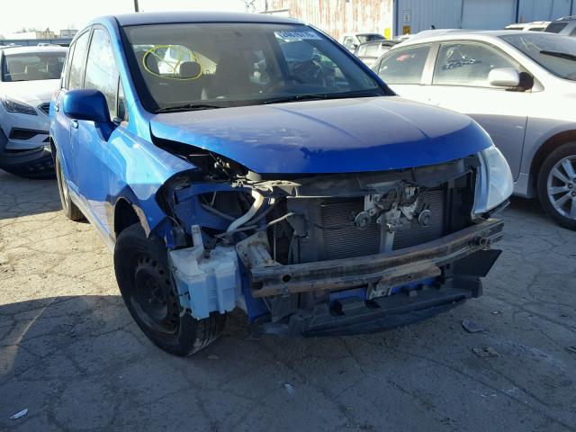 3N1BC13E57L421502 - 2007 NISSAN VERSA S BLUE photo 1