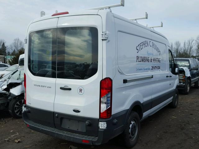 1FTYR2CM9GKA24492 - 2016 FORD TRANSIT T- WHITE photo 4