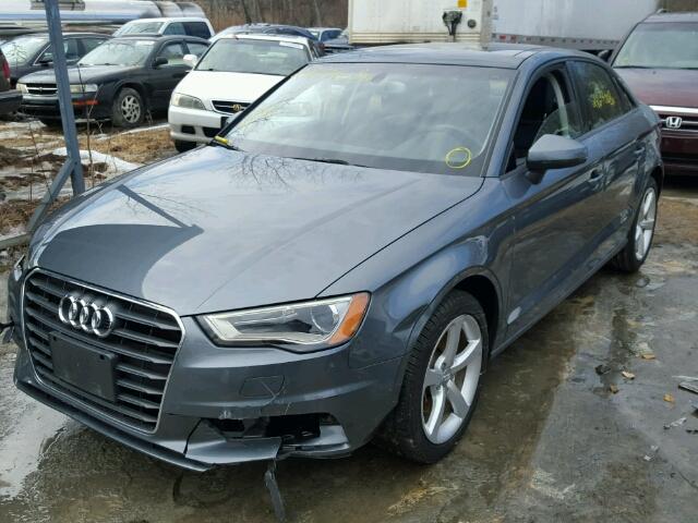 WAUBFGFF0F1126287 - 2015 AUDI S3 PREMIUM GRAY photo 2