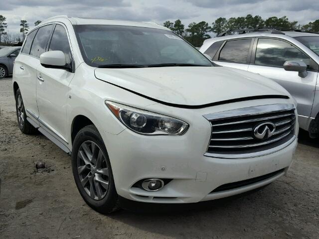 5N1AL0MNXFC519433 - 2015 INFINITI QX60 WHITE photo 1