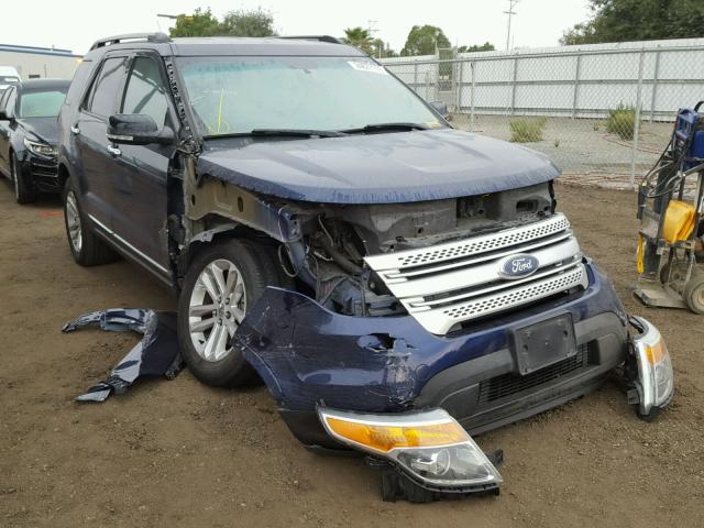 1FMHK7D81BGA05834 - 2011 FORD EXPLORER X BLUE photo 1