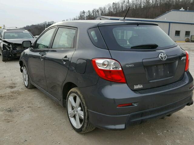 2T1KE40E49C027279 - 2009 TOYOTA COROLLA MA GRAY photo 3