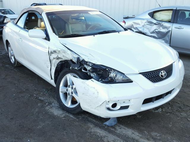 4T1FA38P77U111928 - 2007 TOYOTA CAMRY SOLA WHITE photo 1