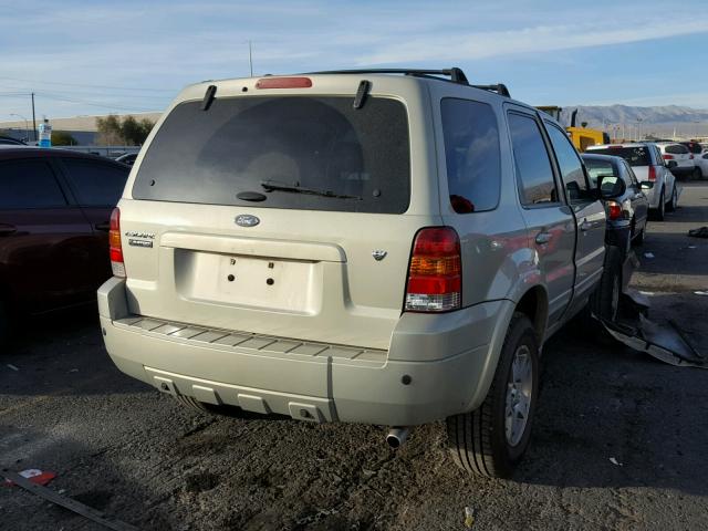 1FMCU04135KD88269 - 2005 FORD ESCAPE LIM TAN photo 4