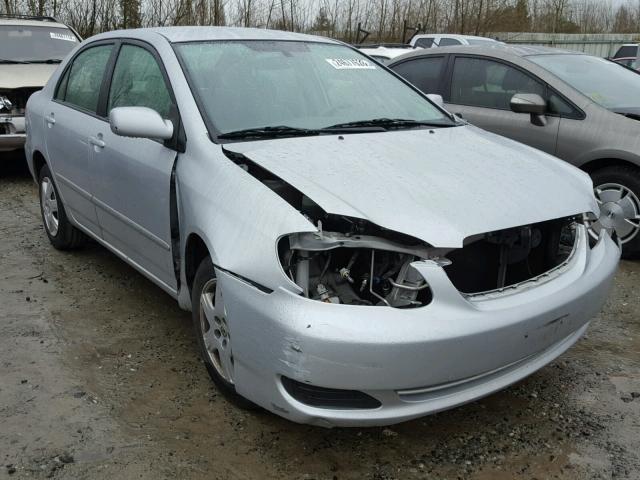 1NXBR32E67Z820476 - 2007 TOYOTA COROLLA CE SILVER photo 1