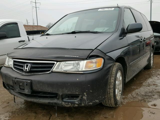 5FNRL18074B042620 - 2004 HONDA ODYSSEY EX GRAY photo 2