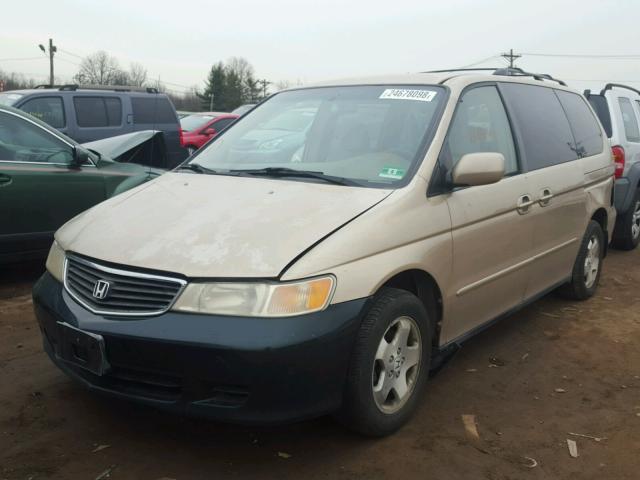 2HKRL1865YH582429 - 2000 HONDA ODYSSEY EX TAN photo 2