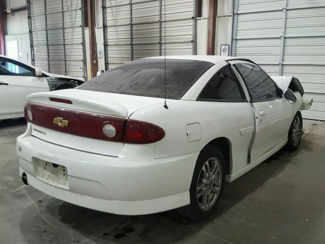 1G1JH12F057131618 - 2005 CHEVROLET CAVALIER L WHITE photo 4