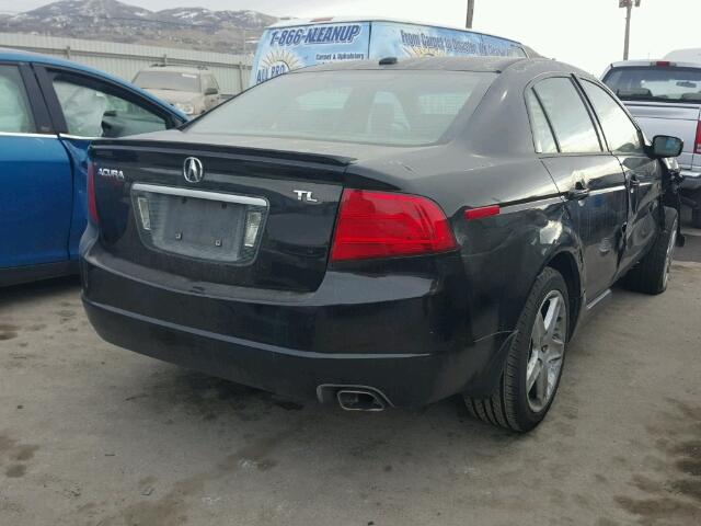 19UUA66244A050055 - 2004 ACURA TL BLACK photo 4