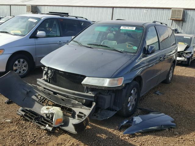 5FNRL18053B060189 - 2003 HONDA ODYSSEY EX GRAY photo 2