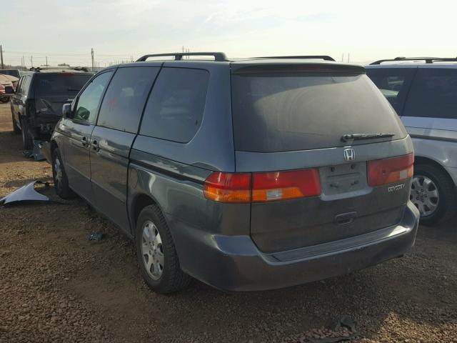 5FNRL18053B060189 - 2003 HONDA ODYSSEY EX GRAY photo 3