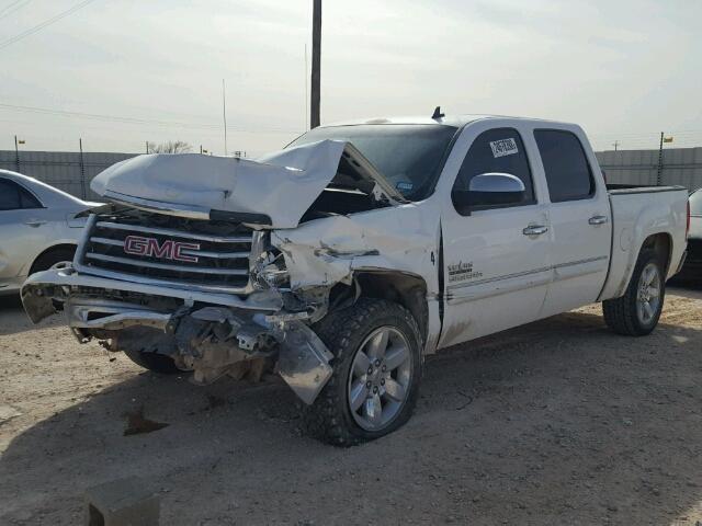 3GTP1VE03DG137985 - 2013 GMC SIERRA C15 WHITE photo 2