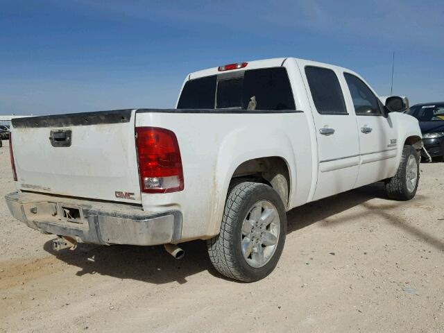 3GTP1VE03DG137985 - 2013 GMC SIERRA C15 WHITE photo 4