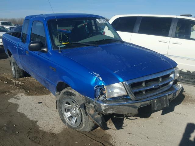 1FTYR14V0YTA50427 - 2000 FORD RANGER SUP BLUE photo 1