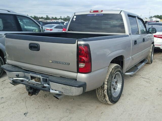 1GCEC14J28Z319008 - 2008 CHEVROLET SILVERADO BLACK photo 4