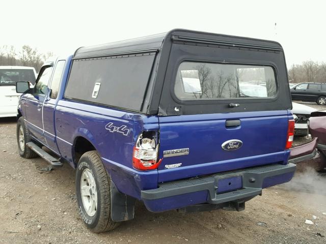 1FTZR45E36PA42137 - 2006 FORD RANGER SUP BLUE photo 3