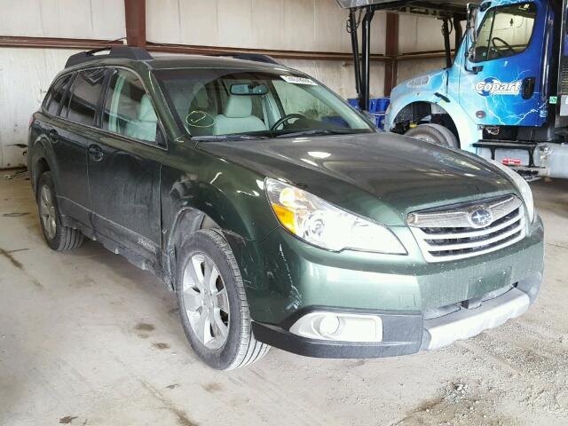 4S4BRCKC2A3357151 - 2010 SUBARU OUTBACK 2. GREEN photo 1