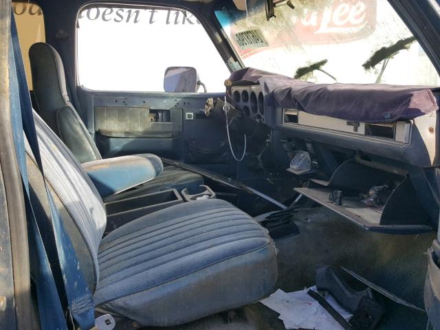 1G8EK16L4GF120375 - 1986 CHEVROLET SUBURBAN K BLUE photo 5