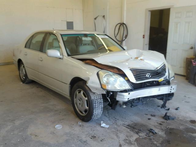 JTHBN30F020057784 - 2002 LEXUS LS 430 WHITE photo 1