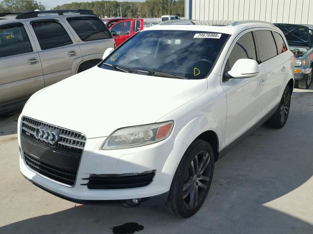 WA1BY74L37D093303 - 2007 AUDI Q7 3.6 QUA WHITE photo 2