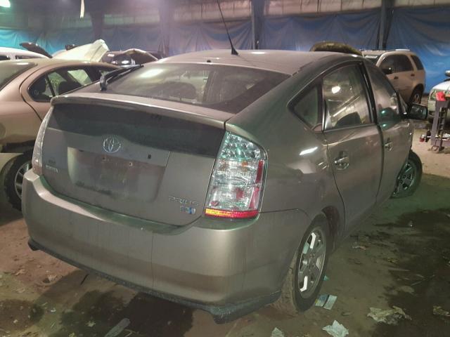 JTDKB20U687725221 - 2008 TOYOTA PRIUS GOLD photo 4