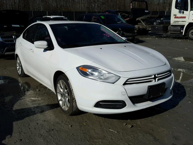 1C3CDFBA5DD318161 - 2013 DODGE DART SXT WHITE photo 1