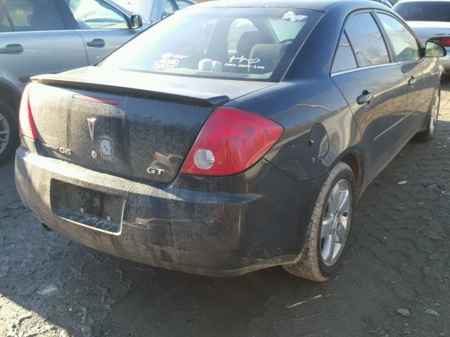 1G2ZH58N874236853 - 2007 PONTIAC G6 GT BLACK photo 4