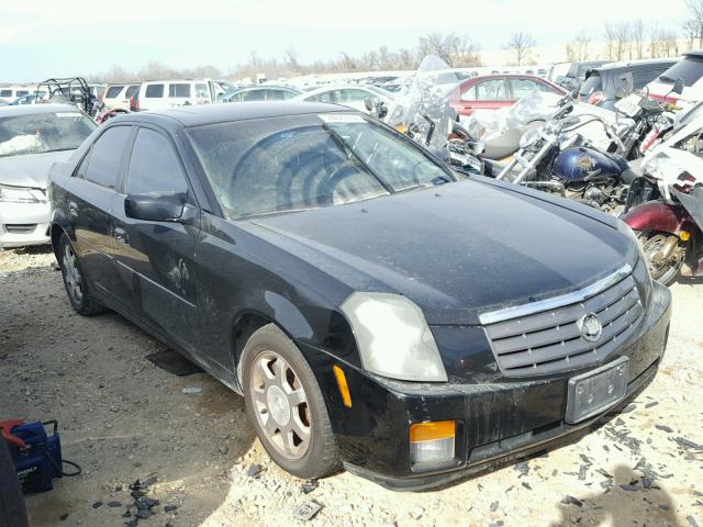 1G6DM577740172007 - 2004 CADILLAC CTS BLACK photo 1