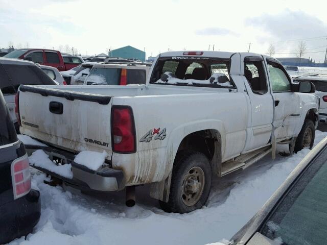 1GCHK29G04E342467 - 2004 CHEVROLET SILVERADO WHITE photo 4