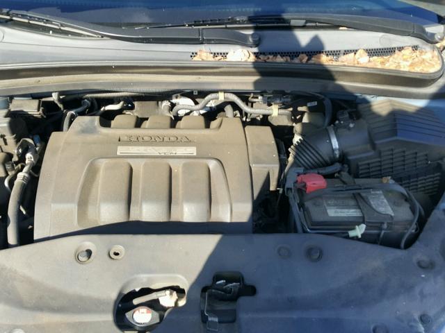 5FNRL38717B110973 - 2007 HONDA ODYSSEY EX BLUE photo 7