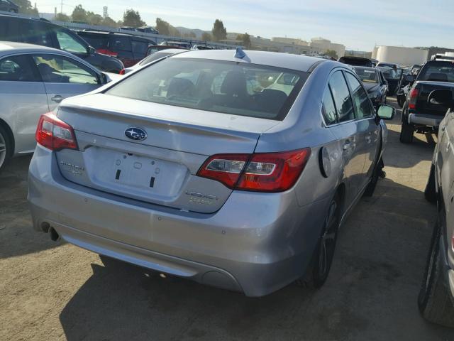 4S3BNAN6XH3024880 - 2017 SUBARU LEGACY 2.5 SILVER photo 4