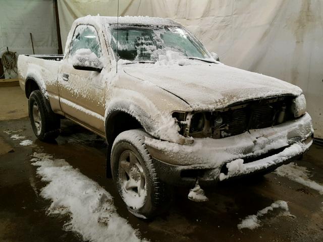 5TEPM62N61Z791540 - 2001 TOYOTA TACOMA GOLD photo 1