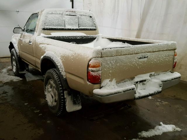 5TEPM62N61Z791540 - 2001 TOYOTA TACOMA GOLD photo 3