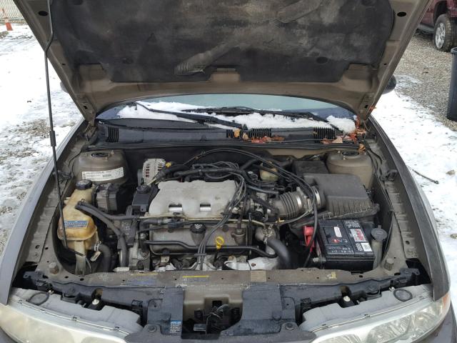 1G3NL52E72C267575 - 2002 OLDSMOBILE ALERO GL BROWN photo 7